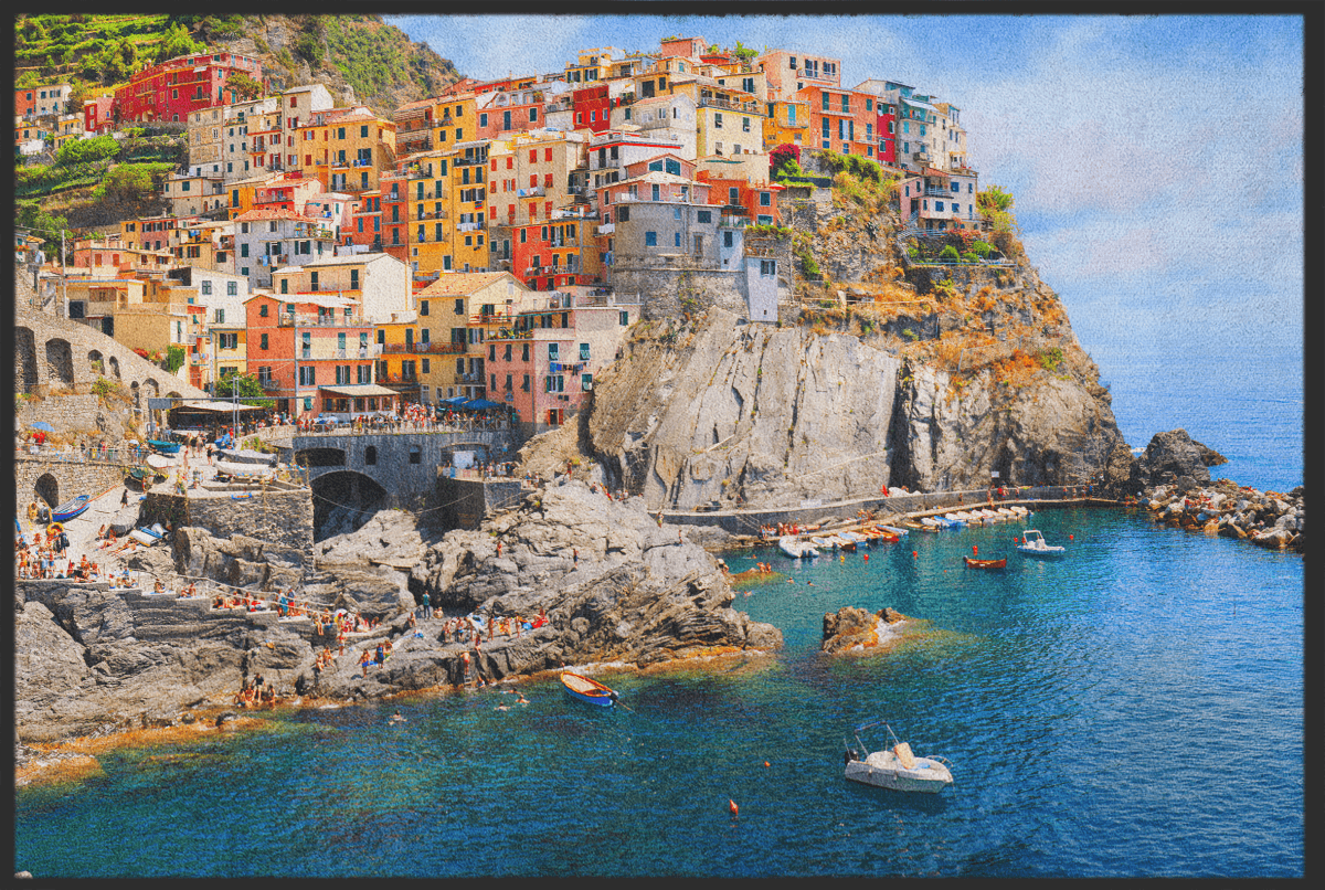 Fussmatte Cinque Terre Italien 10332