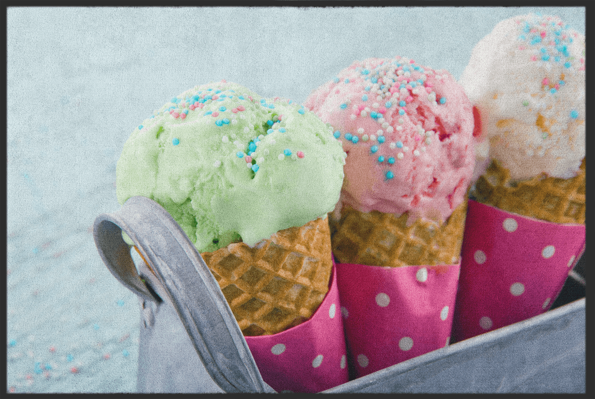 Fussmatte Eis 10427