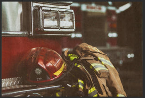 Bild in Slideshow öffnen, Fussmatte Feuerwehr 6363 - Fussmatte Individuell
