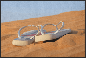 Bild in Slideshow öffnen, Fussmatte Flip Flops 10399 - Fussmatte Individuell
