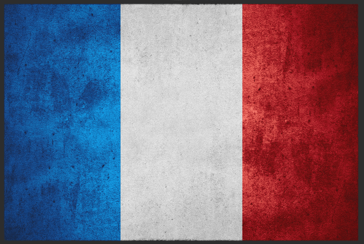 Fussmatte Frankreich 10348