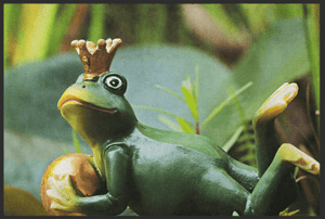 Bild in Slideshow öffnen, Fussmatte Froschkönig 10349 - Fussmatte Individuell
