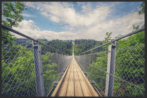 Bild in Slideshow öffnen, Fussmatte Geierlay Brücke 10356 - Fussmatte Individuell
