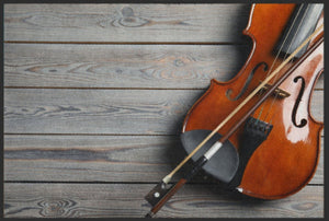 Bild in Slideshow öffnen, Fussmatte Geige 6201 - Fussmatte Individuell
