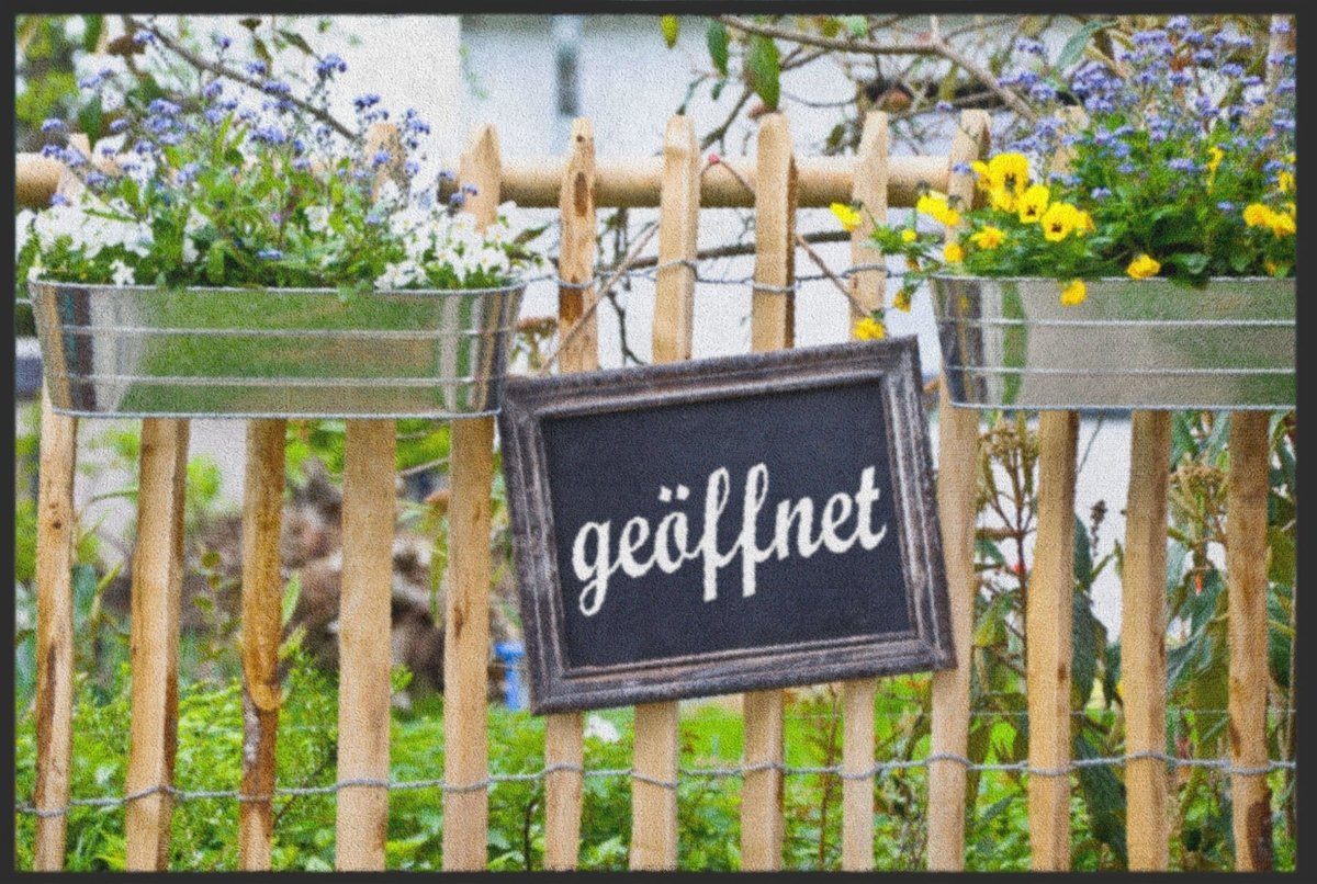 Fussmatte Geöffnet 5054