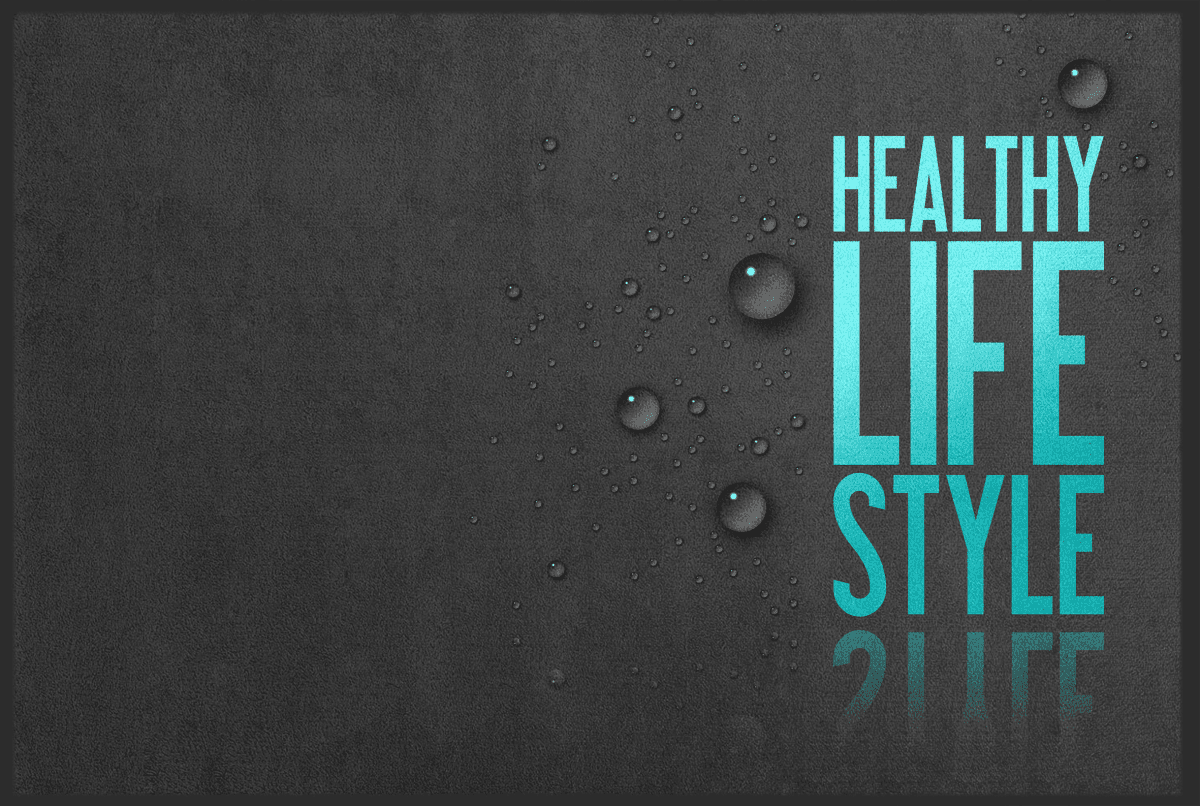 Fussmatte Healthy Lifestyle 10107