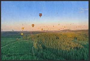 Fussmatte Heißluftballon 10400 - Fussmatte Individuell