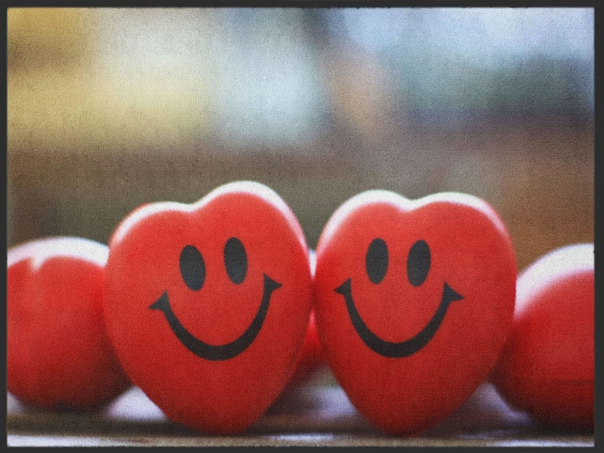 Fussmatte Herzchen 4994