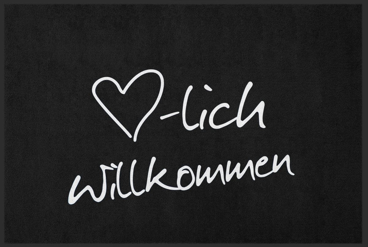 Fussmatte Herzlich Willkommen 10135