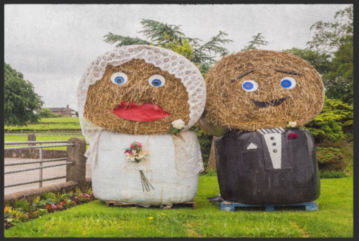 Fussmatte Hochzeit 4228