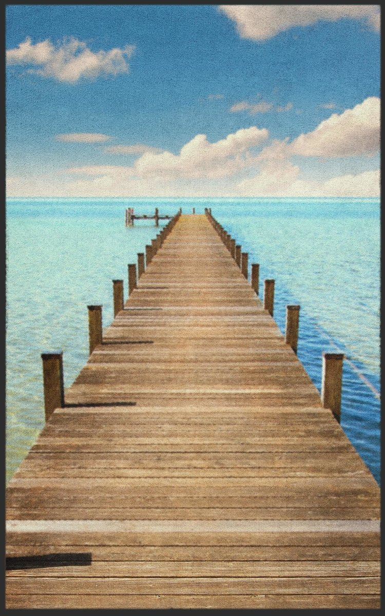 Fussmatte Holzsteg 7155