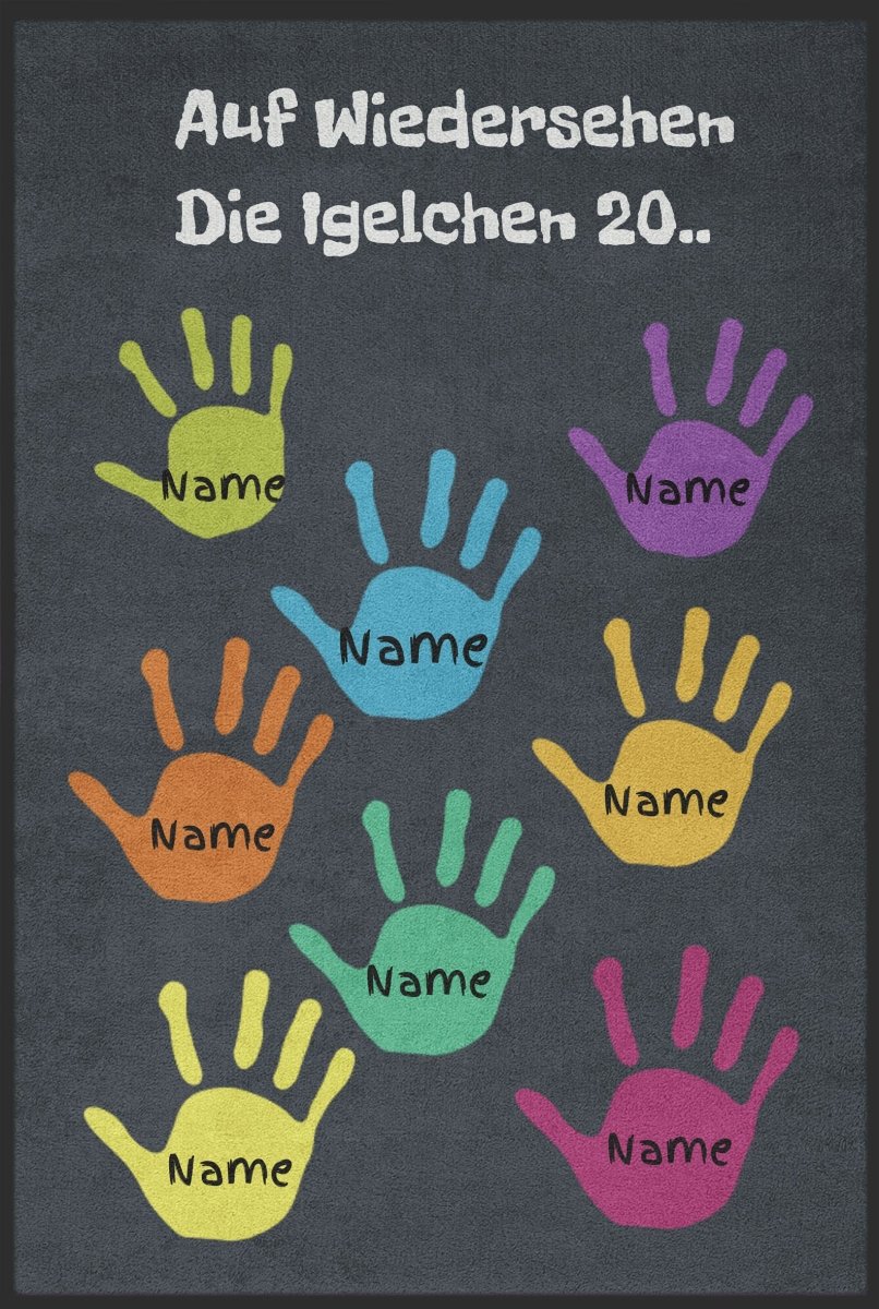 Fussmatte Kita zum Abschied gestalten 6002