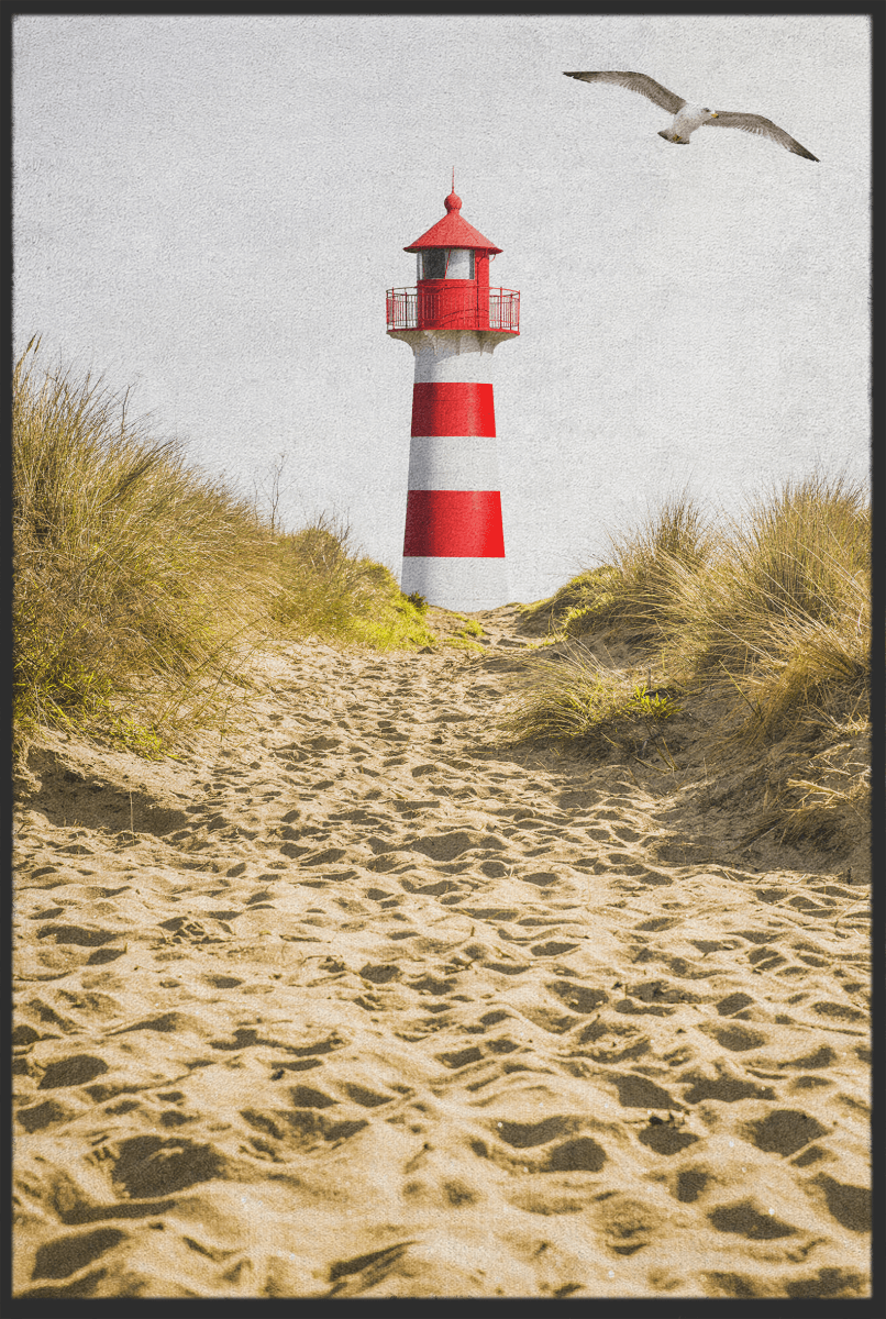 Fussmatte Leuchtturm 10365