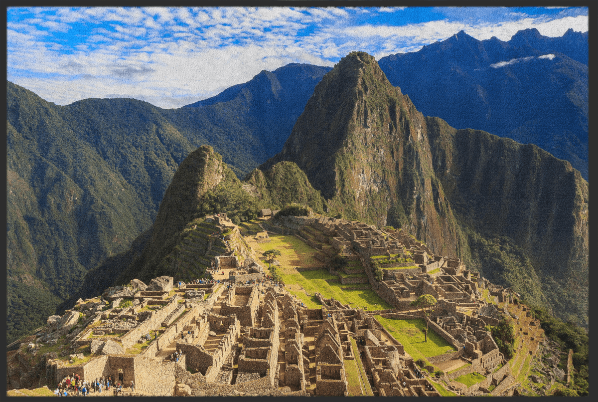 Fussmatte Machu Picchu 10377