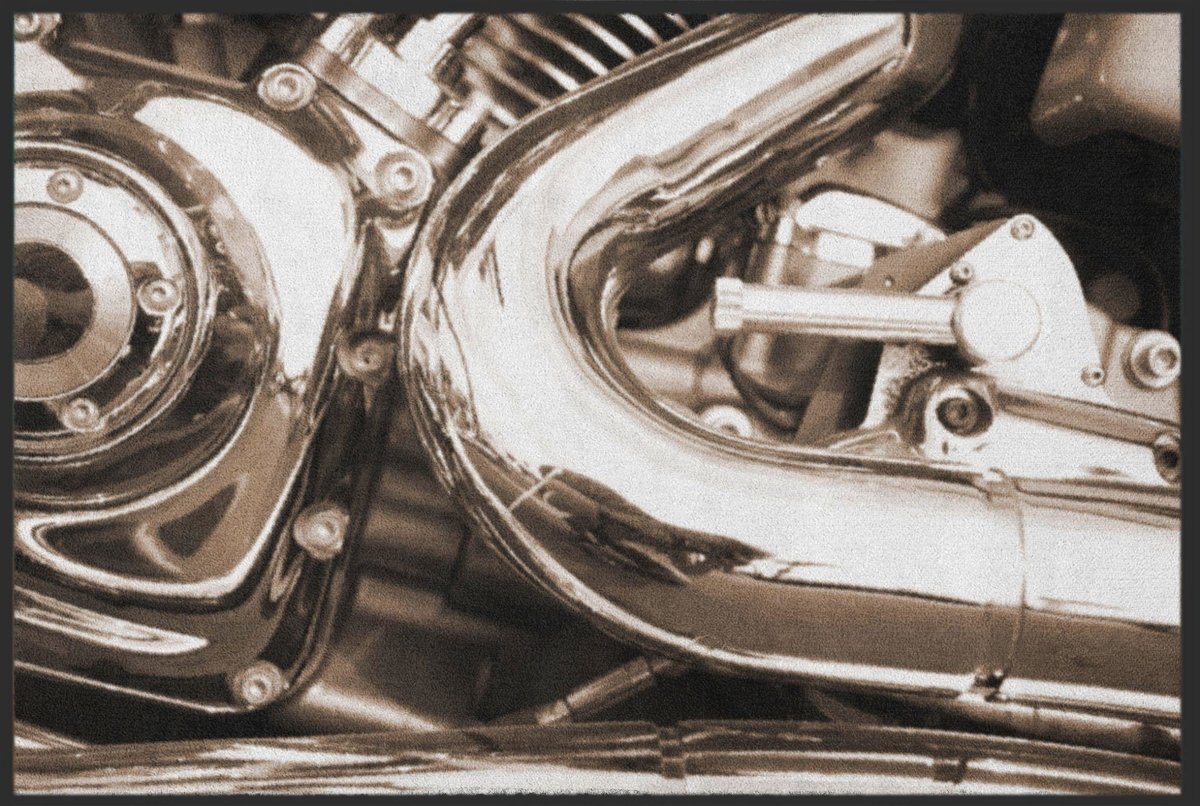 Fussmatte Motorrad 6055