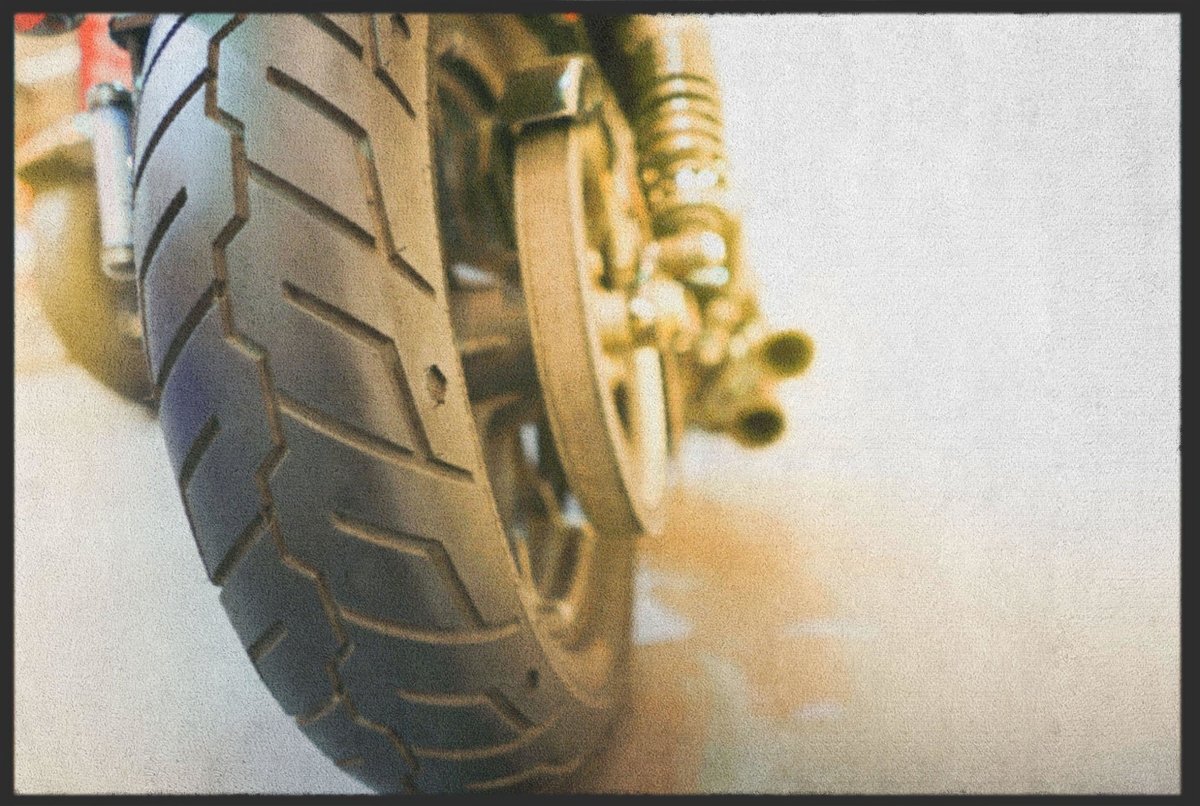 Fussmatte Motorrad 6167