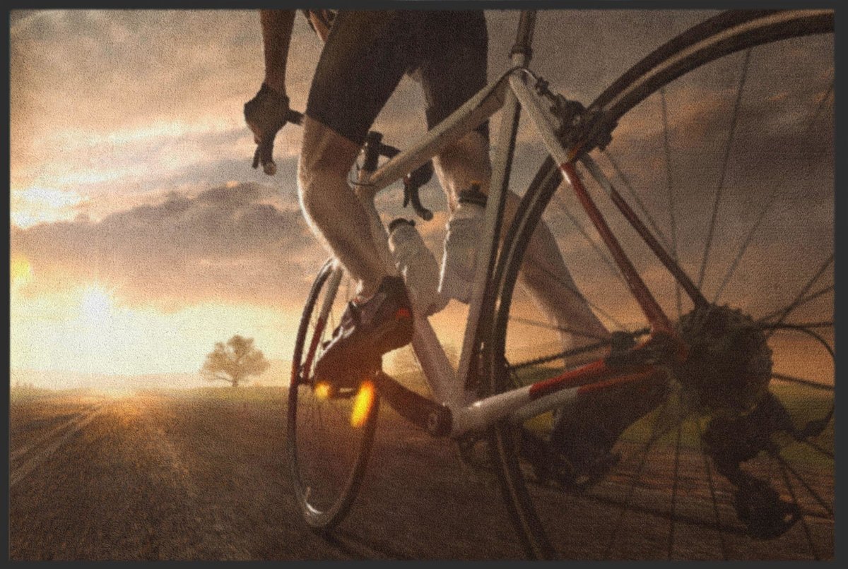 Fussmatte Rennrad 4591