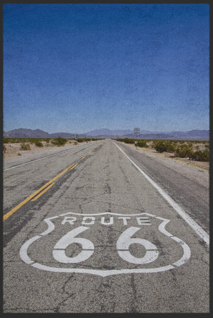 Bild in Slideshow öffnen, Fussmatte Route 66 10017 - Fussmatte Individuell
