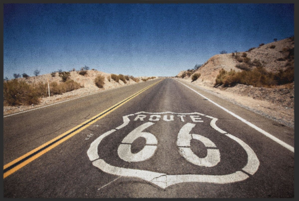 Fussmatte Route 66 4169