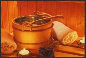 Bild in Slideshow öffnen, Fussmatte Sauna 5043 - Fussmatte Individuell

