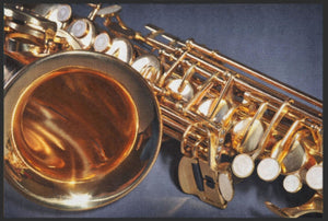 Bild in Slideshow öffnen, Fussmatte Saxophone 6186 - Fussmatte Individuell
