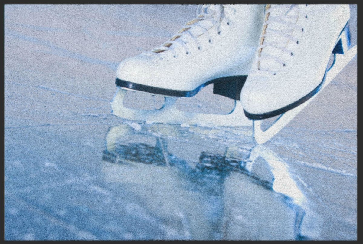 Fussmatte Schlittschuh 6056