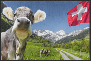 Bild in Slideshow öffnen, Fussmatte Schweiz 4506 - Fussmatte Individuell
