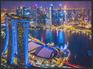 Bild in Slideshow öffnen, Fussmatte Singapur 4999 - Fussmatte Individuell
