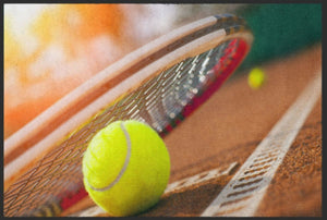 Bild in Slideshow öffnen, Fussmatte Tennis 4568 - Fussmatte Individuell
