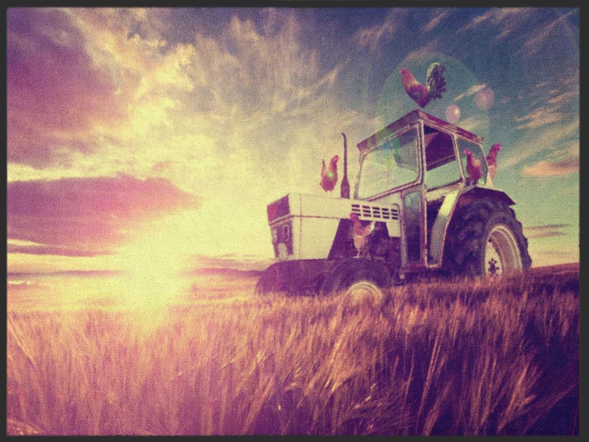 Fussmatte Traktor 4921