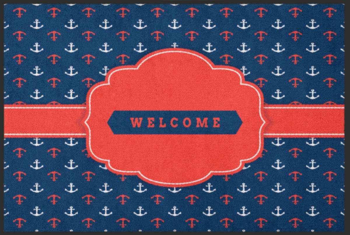 Fussmatte Welcome Anker 4136