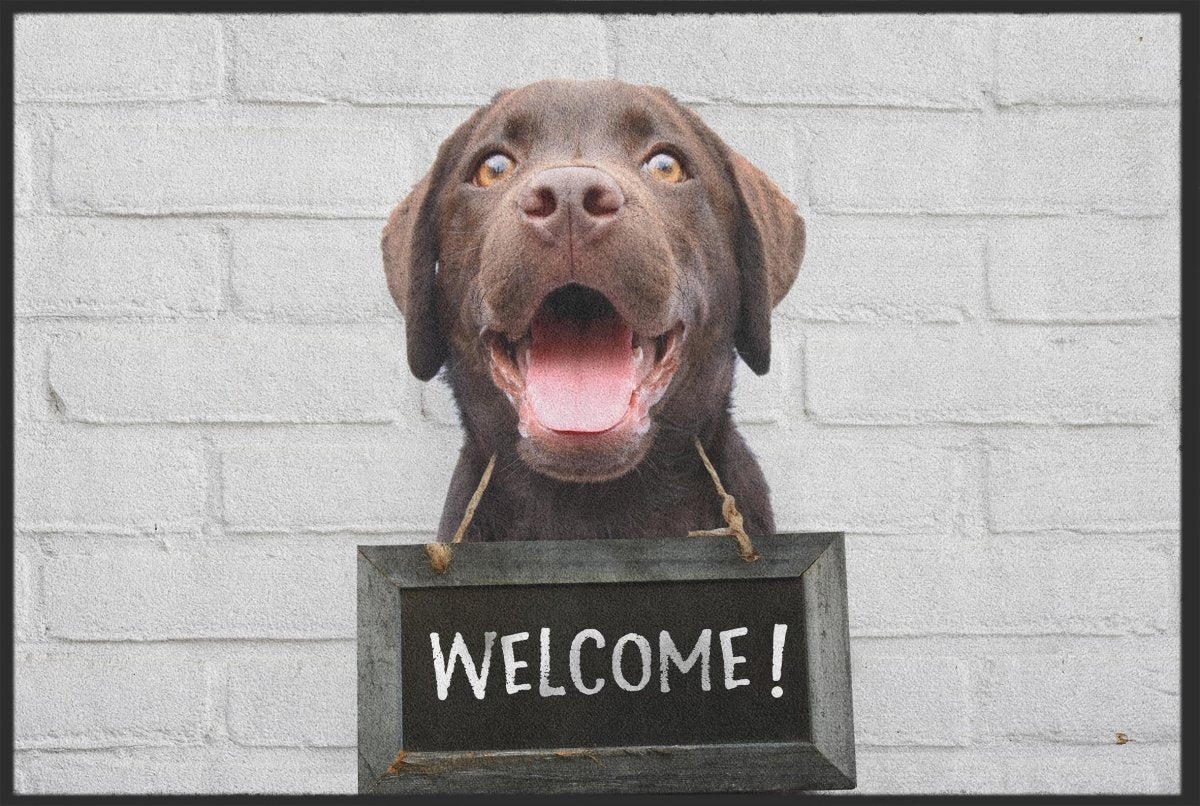 Fussmatte Welcome Hund 10196