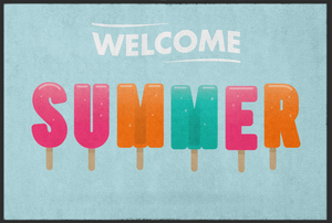 Bild in Slideshow öffnen, Fussmatte Welcome Summer 10432 - Fussmatte Individuell
