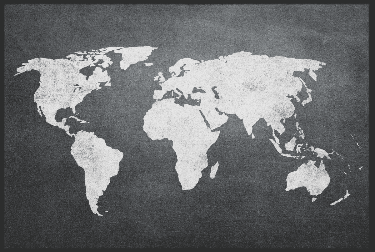 Fussmatte Weltkarte 10415