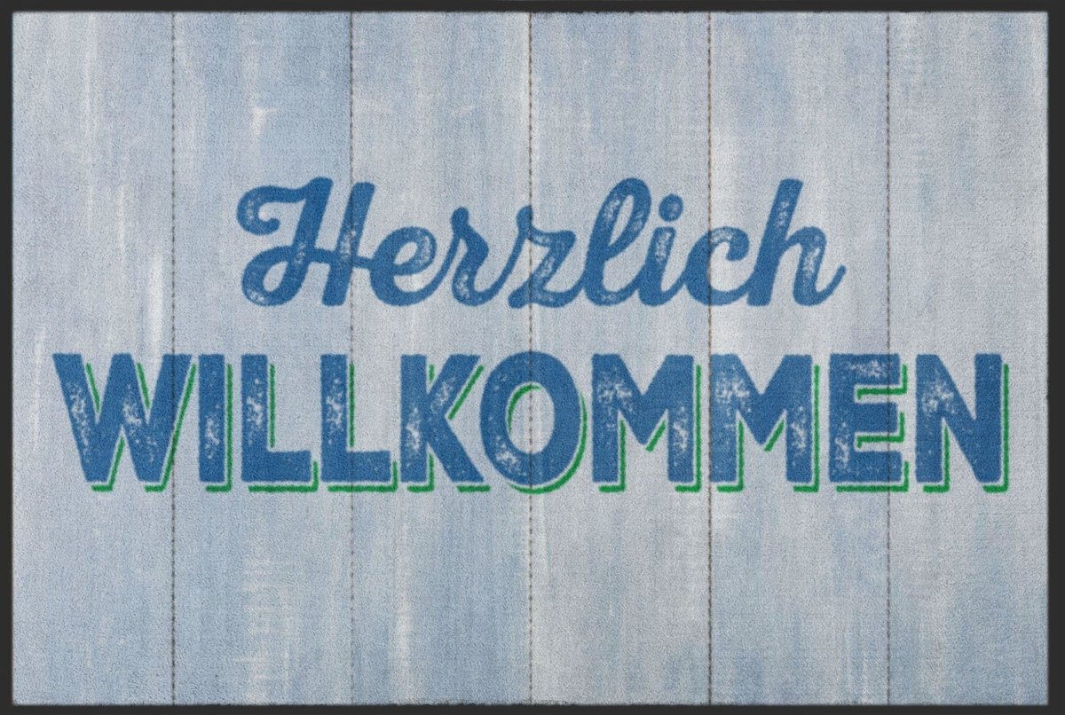 Fussmatte Willkommen 5048