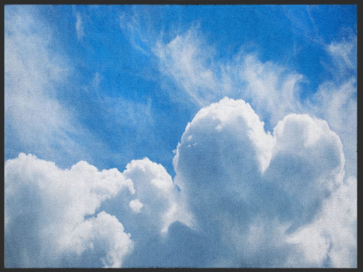 Fussmatte Wolken 4901