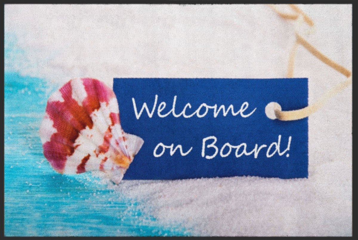 FussmatteWelcome on Board 4734