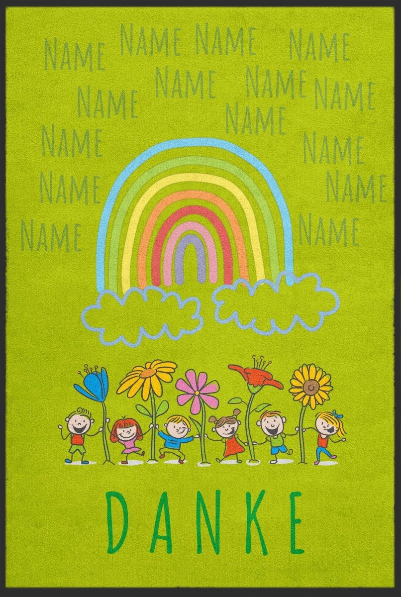 Kindergarten Abschiedsfussmatte 6042