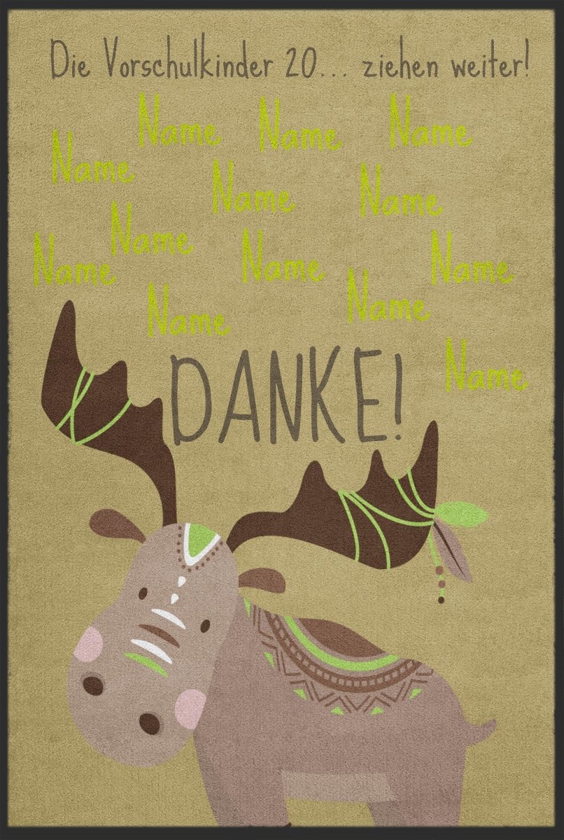 Kindergarten Abschiedsfussmatte 6043