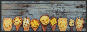 Bild in Slideshow öffnen, Küchenteppich Pasta 4428 - Fussmatte Individuell

