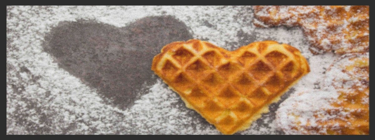 Küchenteppich Waffel 4430
