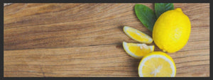 Bild in Slideshow öffnen, Küchenteppich Zitrone 4420 - Fussmatte Individuell
