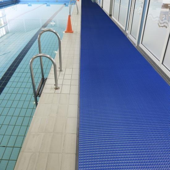 SCHWIMMBAD UND SAUNAMATTE 536 AKWADEK BLAU