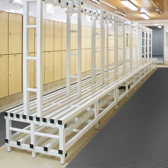 SCHWIMMBAD UND SAUNAMATTE 536 AKWADEK GRAU