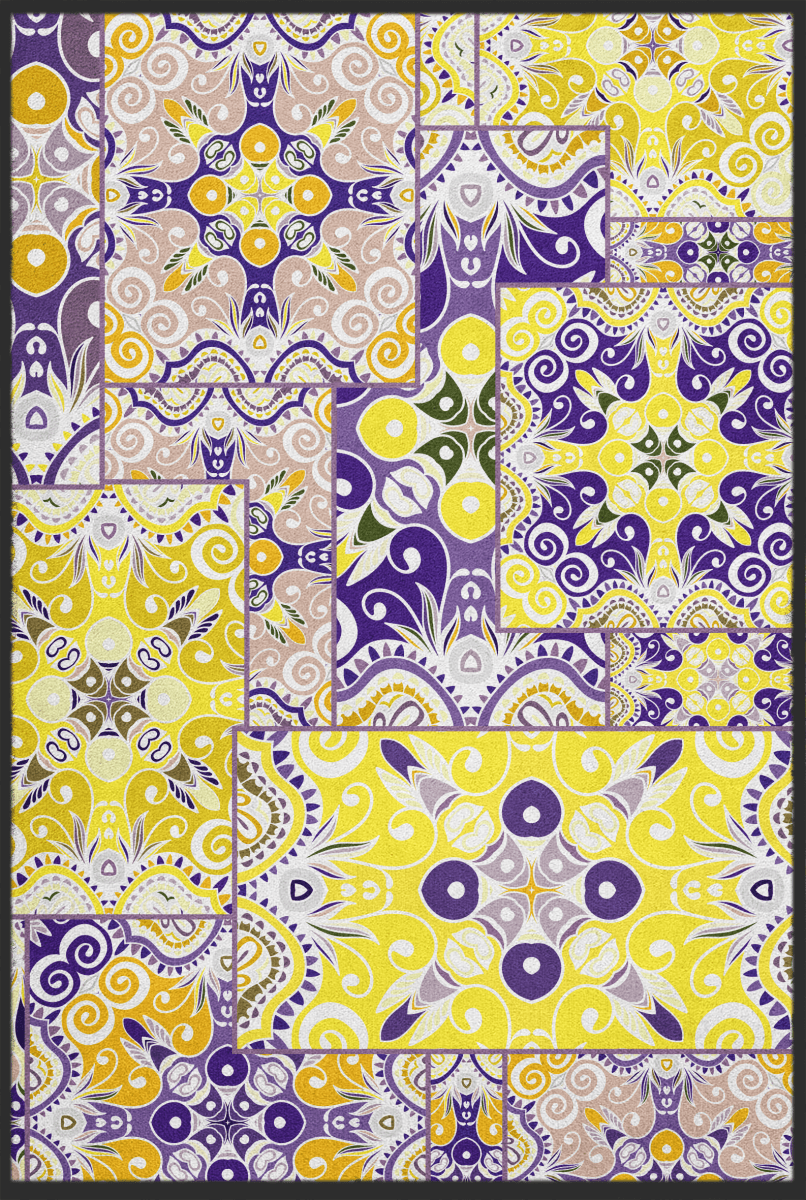 Teppich Patchwork 10116